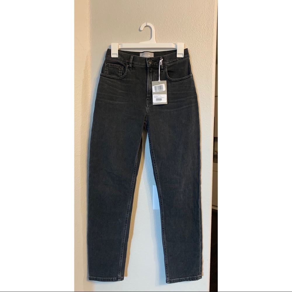 Everlane The Original Cheeky Jean - Washed Black